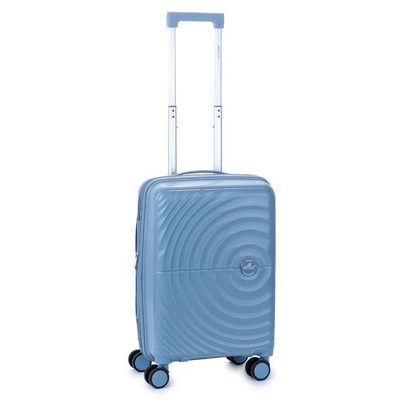 Walizka podróżna mała do samolotu 55x40x23 polipropylen 40l 42203