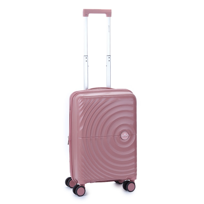 Walizka podróżna mała do samolotu 55x40x23 polipropylen 40l 42203