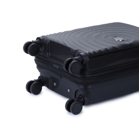 Walizka podróżna mała do samolotu 55x40x23 polipropylen 40l 42203