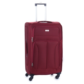 Walizka podróżna duża na czterech kółkach materiałowa 100l SB-688