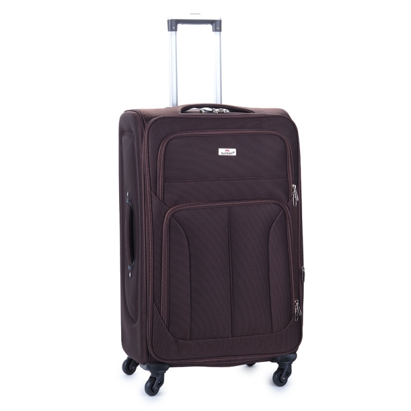 Walizka podróżna duża na czterech kółkach materiałowa 100l SB-688