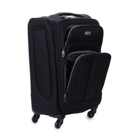 Walizka podróżna duża na czterech kółkach materiałowa 100l SB-688