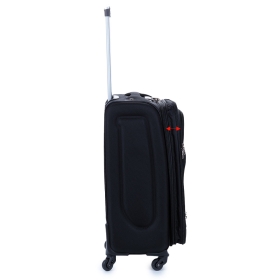 Walizka podróżna duża na czterech kółkach materiałowa 100l SB-688