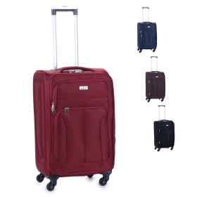 Walizka podróżna średnia na...