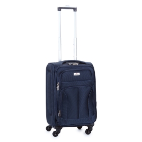 Walizka podróżna mała na kółkach kabinowa, materiałowa 40l SB-688