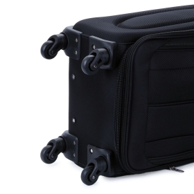 Walizka podróżna mała na kółkach kabinowa, materiałowa 40l SB-688