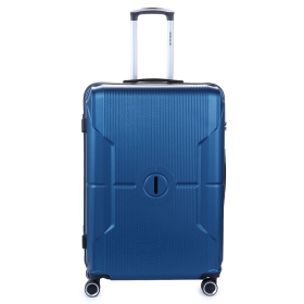 Walizka podróżna średnia na kółkach twarda ABS 80l TSA Worldline 635A