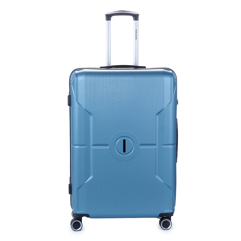 Walizka podróżna średnia na kółkach twarda ABS 80l TSA Worldline 635A