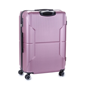 Walizka podróżna średnia na kółkach twarda ABS 80l TSA Worldline 635A