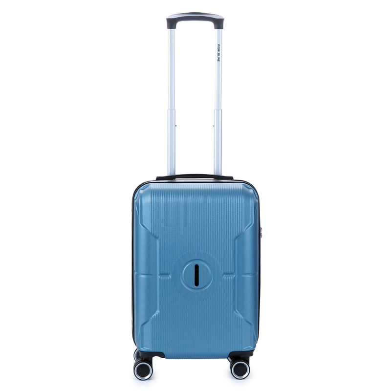 Walizka podróżna mała na kółkach, kabinowa 55x40x23 40l ABS 635A