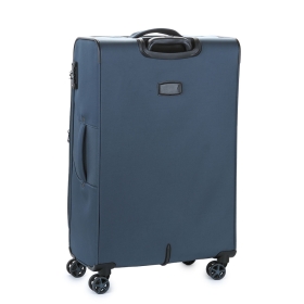 Walizka podróżna duża na kółkach materiałowa z poszerzeniem 100l 21505