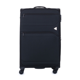 Walizka podróżna duża na kółkach materiałowa z poszerzeniem 100l 21505