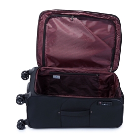 Walizka podróżna duża na kółkach materiałowa z poszerzeniem 100l 21505