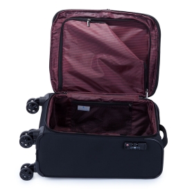 Walizka podóżna mała do samolotu, kabinowa 55x40x20 35l 21505