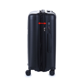 Walizka podróżna średnia na kółkach polipropylen 80l TSA Airtex 252