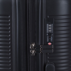 Walizka podróżna średnia na kółkach polipropylen 80l TSA Airtex 252