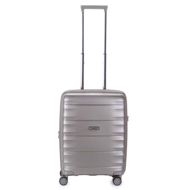 Walizka podróżna mała do samolotu, kabinowa, polypropylen TSA 40l 242