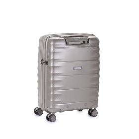 Walizka podróżna mała do samolotu, kabinowa, polypropylen TSA 40l 242