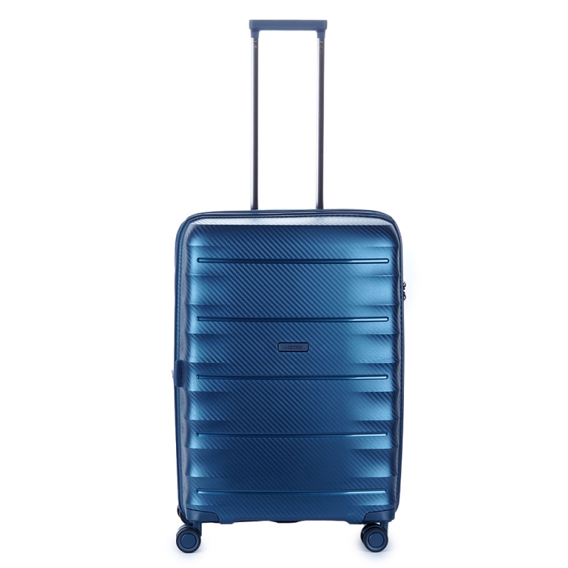 Walizka podróżna średnia na kółkach polipropylen 80l TSA Airtex 242