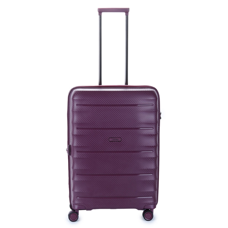 Walizka podróżna średnia na kółkach polipropylen 80l TSA Airtex 242