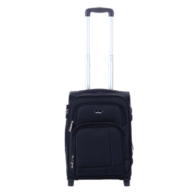 Mała walizka podróżna na kółkach kabinowa materiałowa 91074