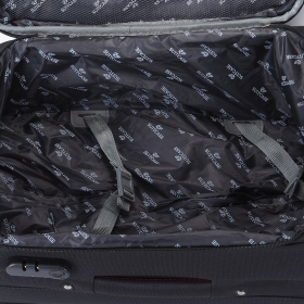 Mała walizka podróżna na kółkach kabinowa materiałowa 91074