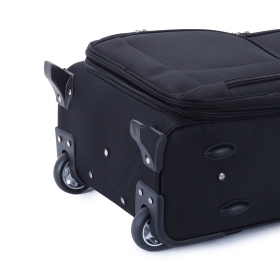 Mała walizka podróżna na kółkach kabinowa materiałowa 91074