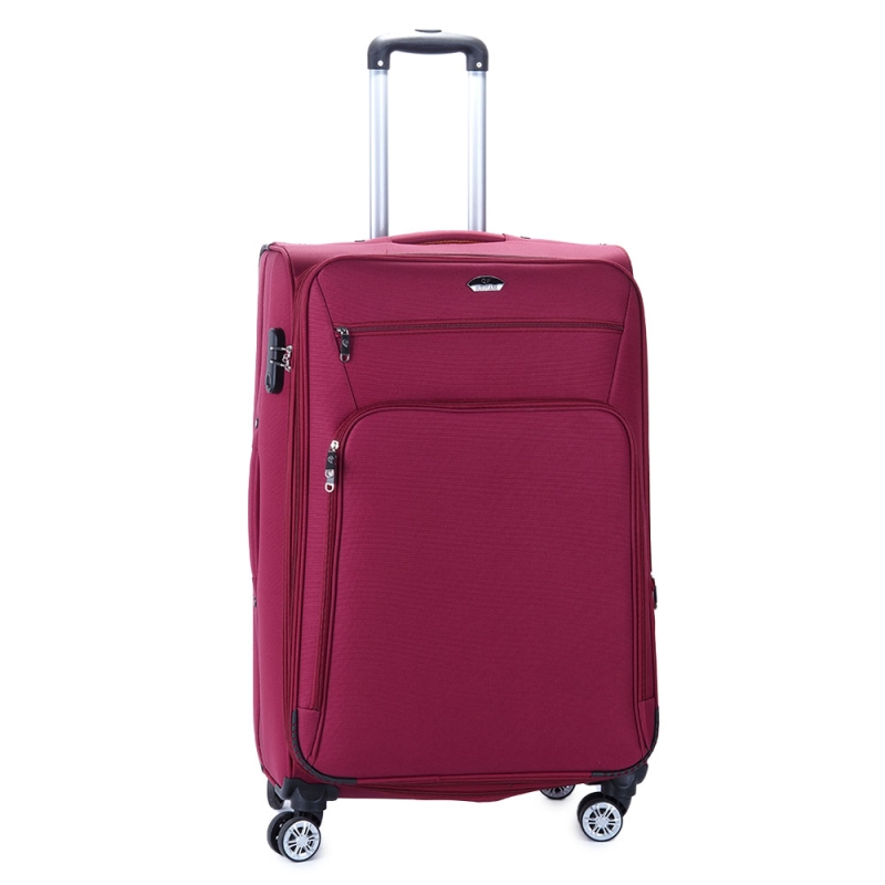 Walizka podróżna na kółkach duża materiałowa z poszerzeniem 80 l 1899