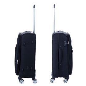 Walizka podróżna na kółkach duża materiałowa z poszerzeniem 80 l 1899