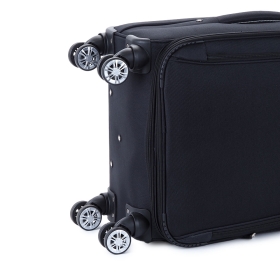 Walizka podróżna na kółkach średnia materiałowa z poszerzeniem 60 l 1899