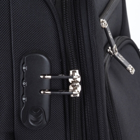 Walizka podróżna na kółkach średnia materiałowa z poszerzeniem 60 l 1899