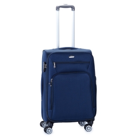 Walizka podróżna na kółkach średnia materiałowa z poszerzeniem 60 l 1899