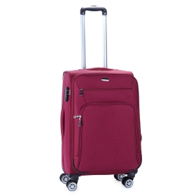 Walizka podróżna na kółkach średnia materiałowa z poszerzeniem 60 l 1899