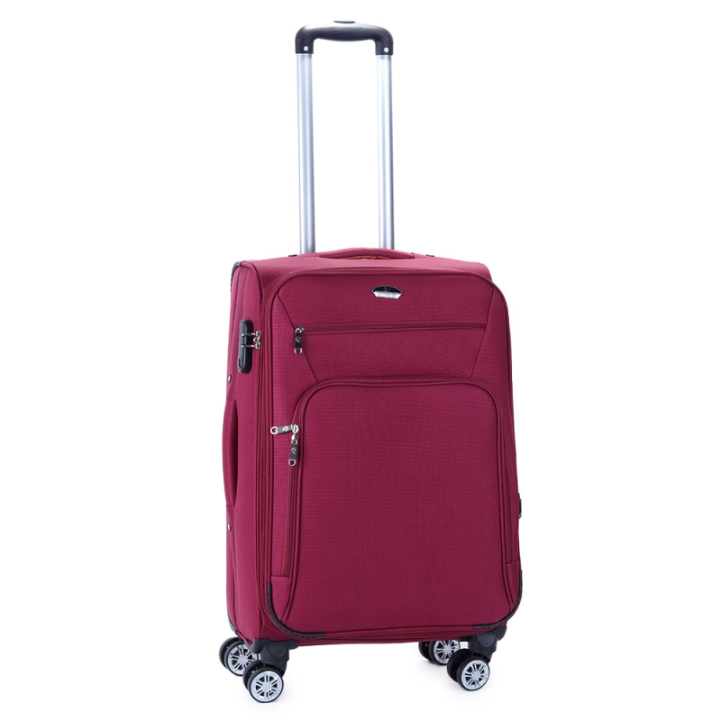 Walizka podróżna na kółkach średnia materiałowa z poszerzeniem 60 l 1899