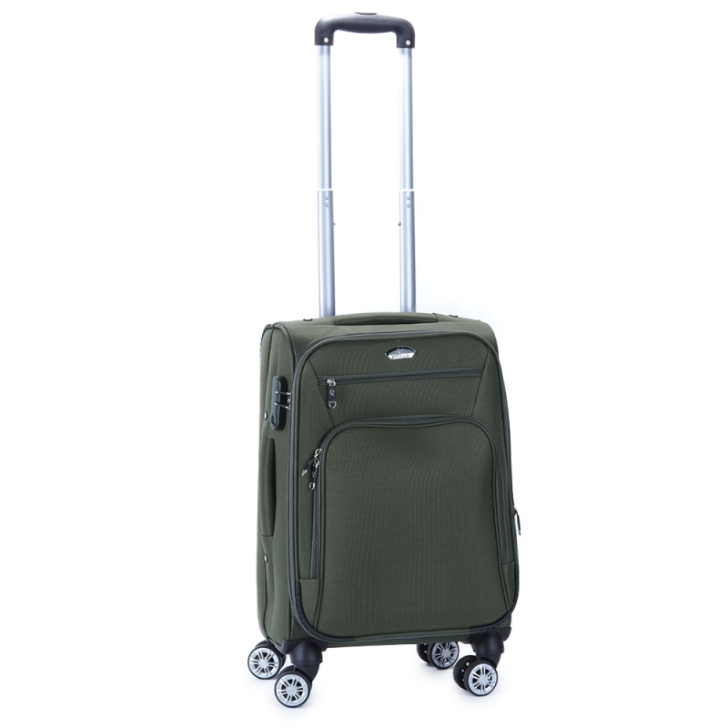 Walizka podróżna na kółkach mała do samolotu 55x40x23 miękka 1899