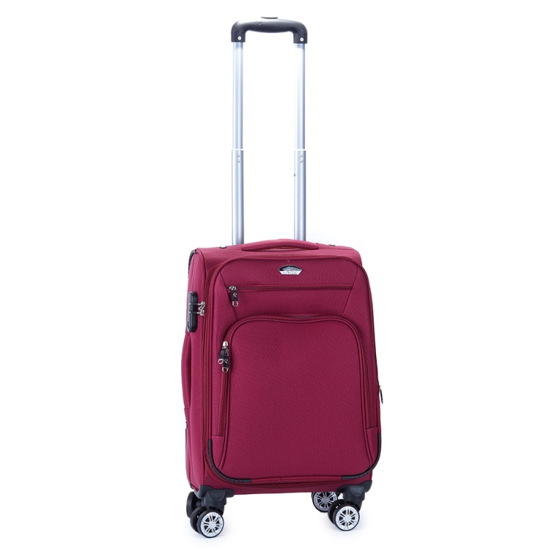 Walizka podróżna na kółkach mała do samolotu 55x40x23 miękka 1899