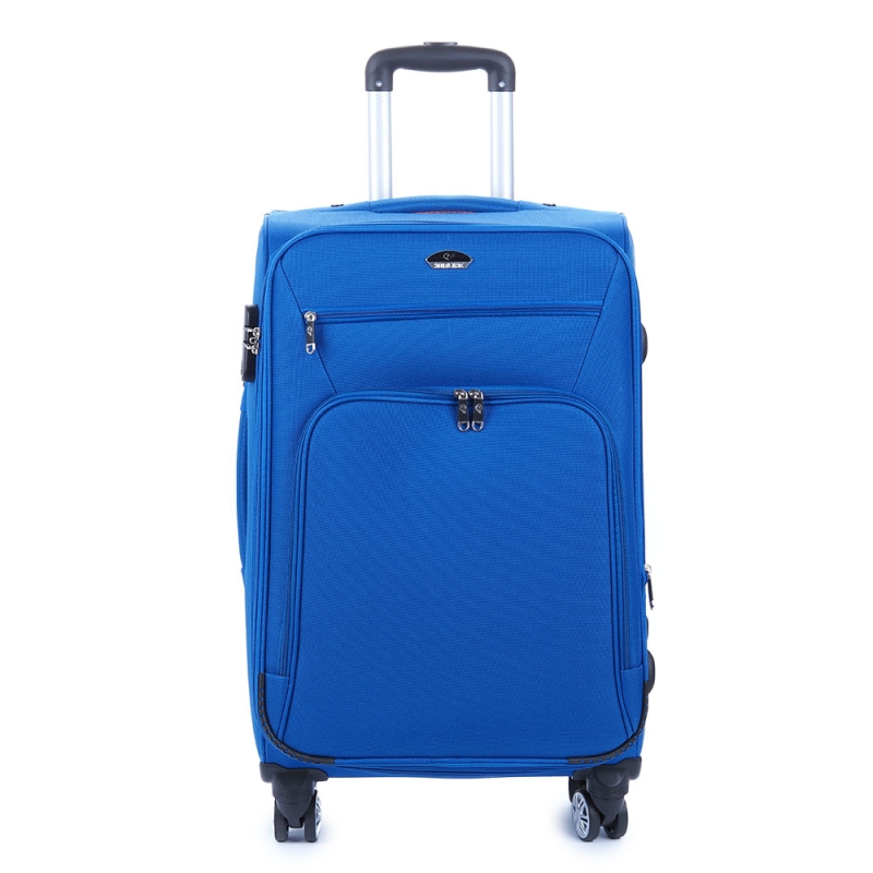 Walizka podróżna na kółkach średnia materiałowa z poszerzeniem 60 l 1899