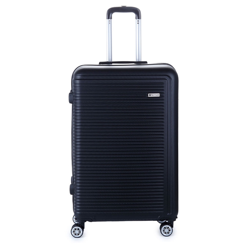 Walizka podróżna na 4 kółkach duża, tania 90l ABS SU625