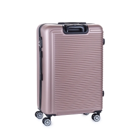 Walizka podróżna na 4 kółkach duża, tania 90l ABS SU625