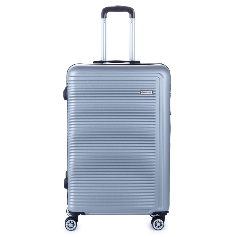 Walizka podróżna na 4 kółkach duża, tania 90l ABS SU625