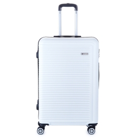 Walizka podróżna na 4 kółkach duża, tania 90l ABS SU625