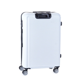 Walizka podróżna na 4 kółkach duża, tania 90l ABS SU625