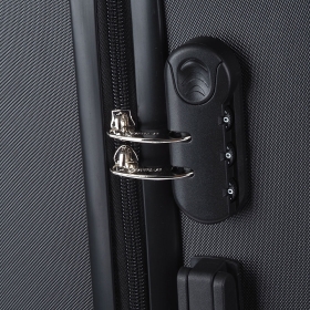 Walizka podróżna na 4 kółkach duża, tania 90l ABS SU625