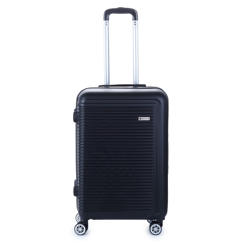 Walizka podróżna na 4 kółkach średnia, tania 60l ABS SU625