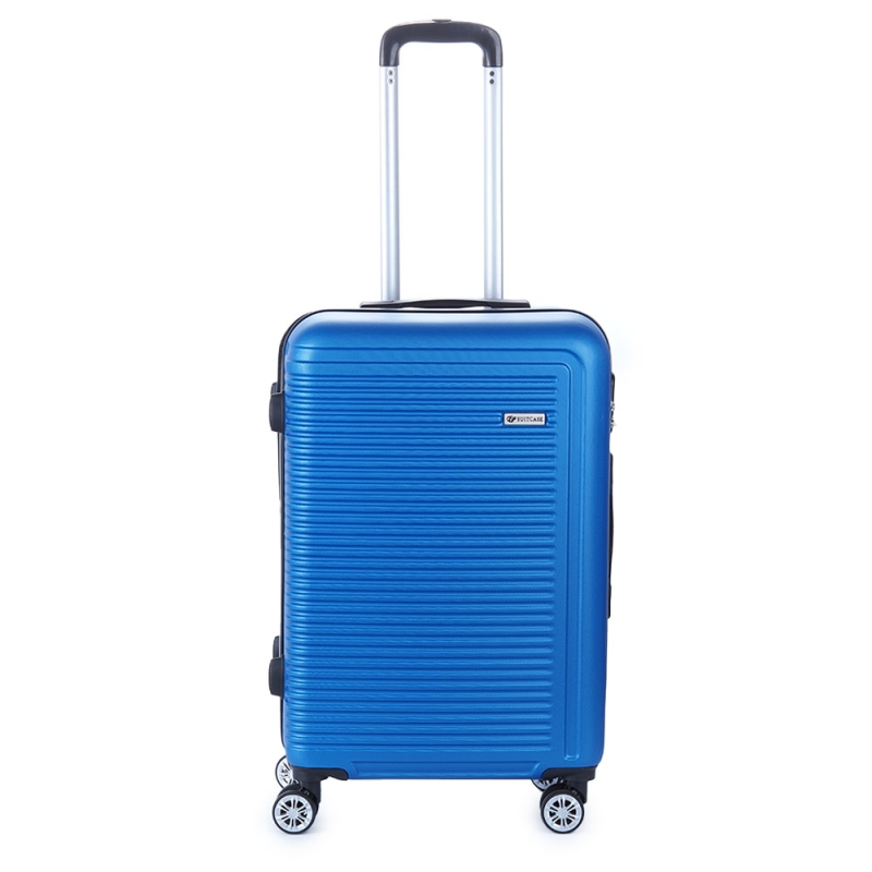 Walizka podróżna na 4 kółkach średnia, tania 60l ABS SU625