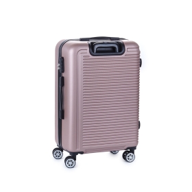 Walizka podróżna na 4 kółkach średnia, tania 60l ABS SU625