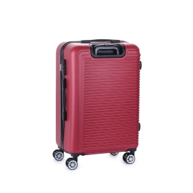 Walizka podróżna na 4 kółkach średnia, tania 60l ABS SU625