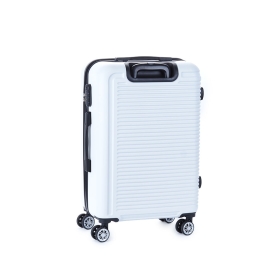 Walizka podróżna na 4 kółkach średnia, tania 60l ABS SU625