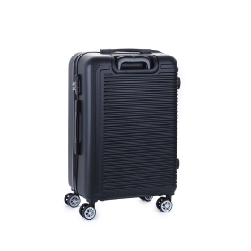 Walizka podróżna na 4 kółkach średnia, tania 60l ABS SU625