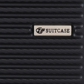 Walizka podróżna na 4 kółkach średnia, tania 60l ABS SU625